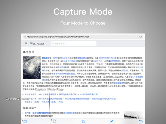 Webshot iPad screenshot 1 - Utilities app