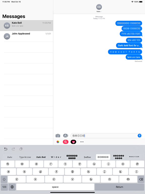 New Fonts for iPhone iPad screenshot 7 - Utilities app