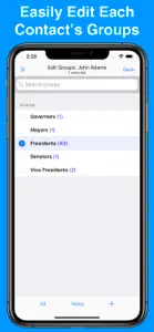 A2Z Contacts - Group Text App screenshot #5 for iPhone