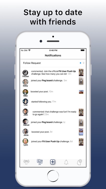 Fit User: Fitness Challenges screenshot-3