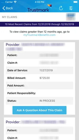 Game screenshot myTrustmarkBenefits Mobile hack