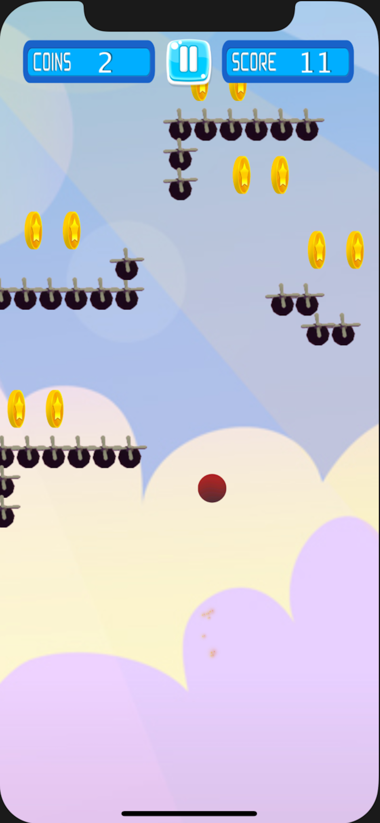 Crazy Spider Ball Rolling Sky screenshot 3