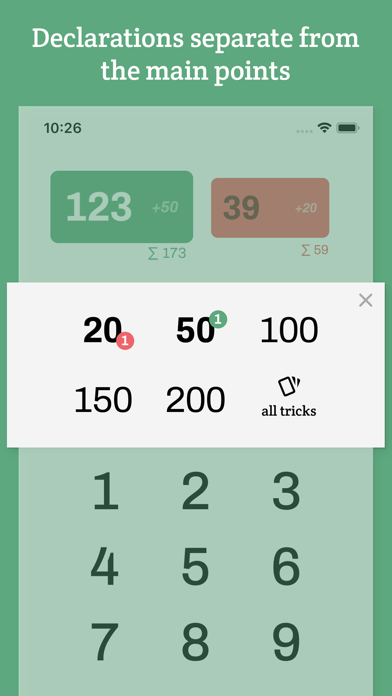 Bela Blok Pro: Belote Tracker Screenshot