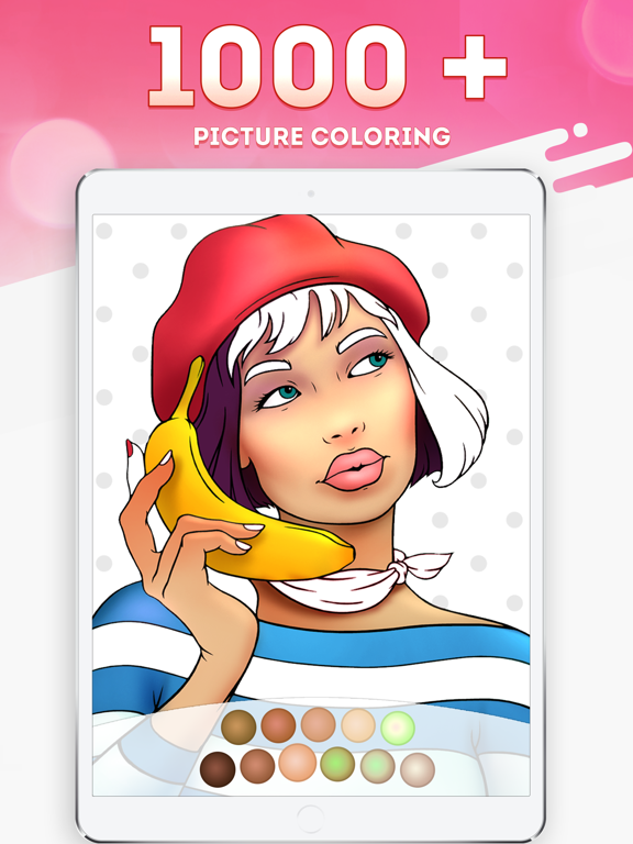 Magic Coloring - Paint Book iPad screenshot