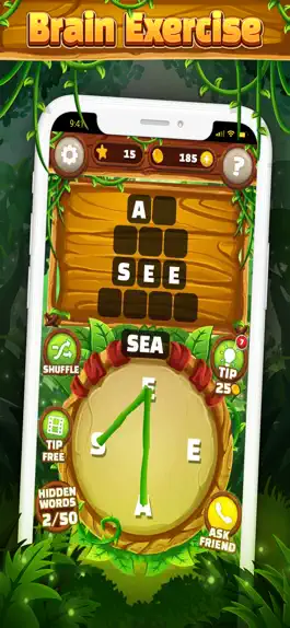 Game screenshot Word Jungle : Word Puzzle Game apk