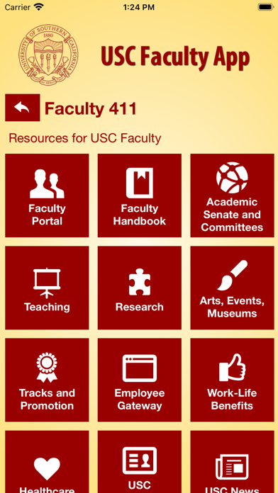 Screenshot #2 pour USC Faculty App