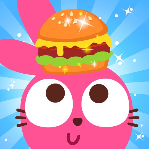 Purple Pink Burger Shop icon