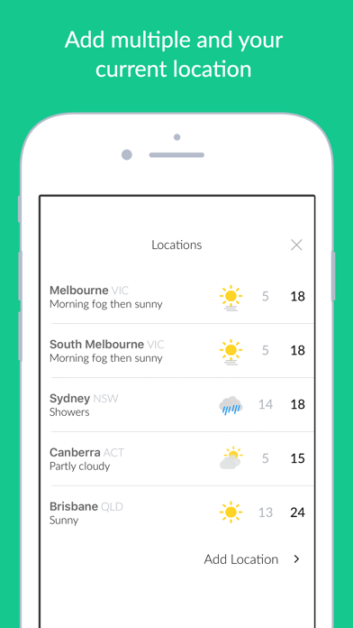 Aussie Weather Screenshot