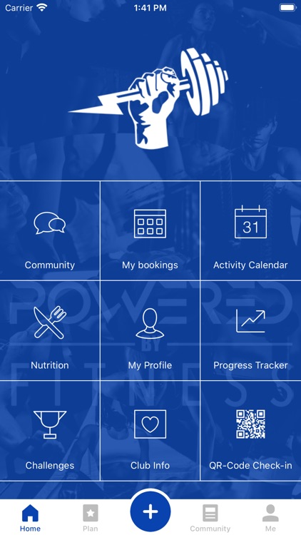 Powered By Fitness App