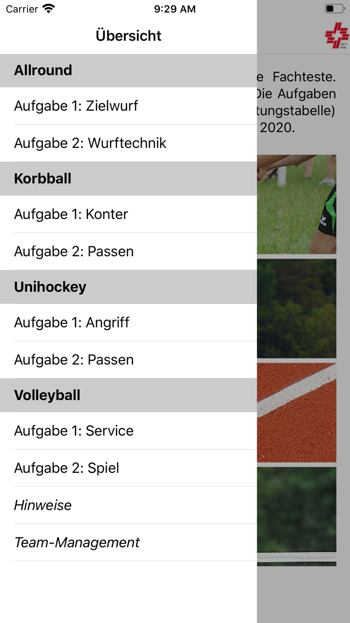 Turnfest Trainings-App