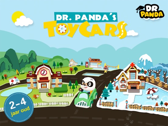 Dr. Panda Voertuigen iPad app afbeelding 1