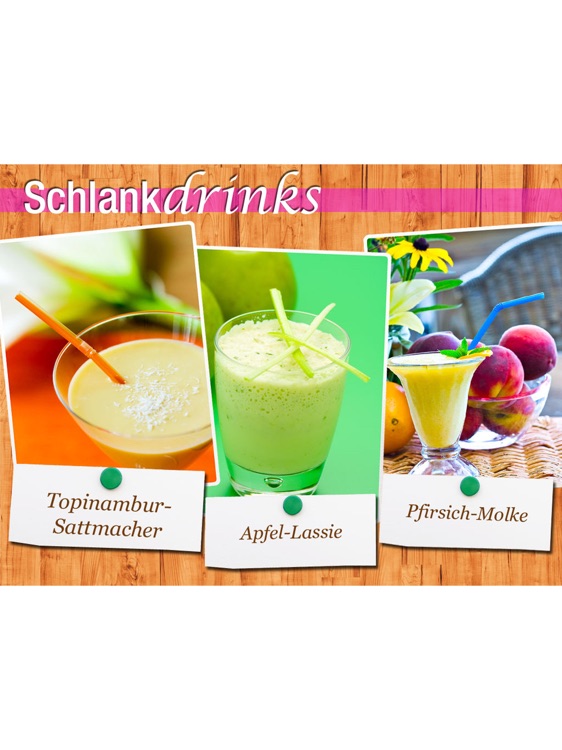 Schlank-Drinks 5 Kilo leichter