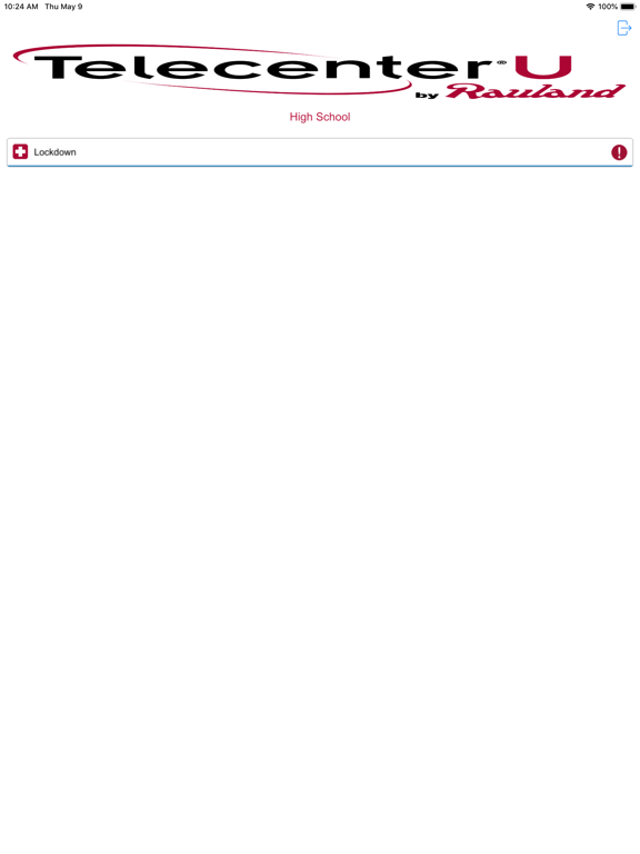 Telecenter U Emergency iPad screenshot 5 - Utilities app