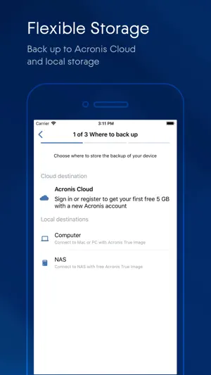 Acronis Mobile screenshot 4