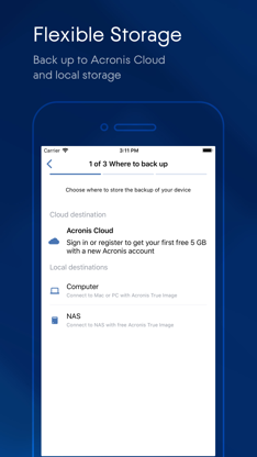 Acronis Mobile screenshot 4