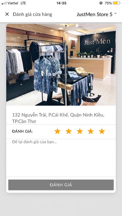 Just Men iPhone screenshot 9 - Shopping app