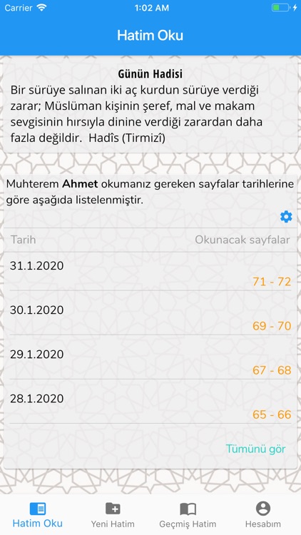 Online Hatim
