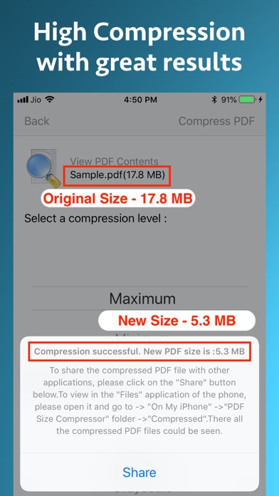 PDF Size Compressorのおすすめ画像4