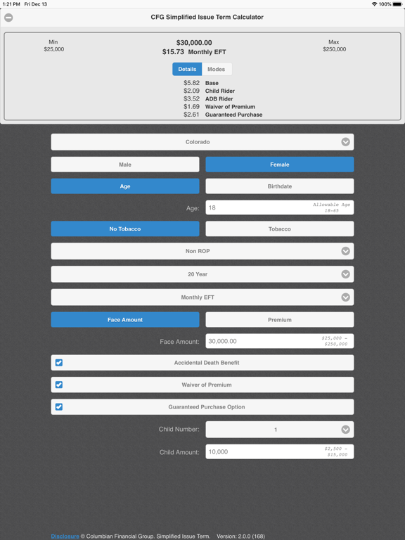 SafeShield Calculator