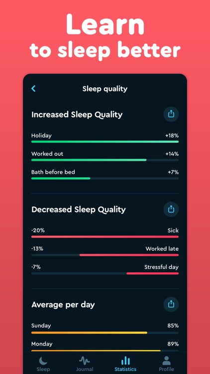 Sleep Cycle: smart alarm clock screenshot-3