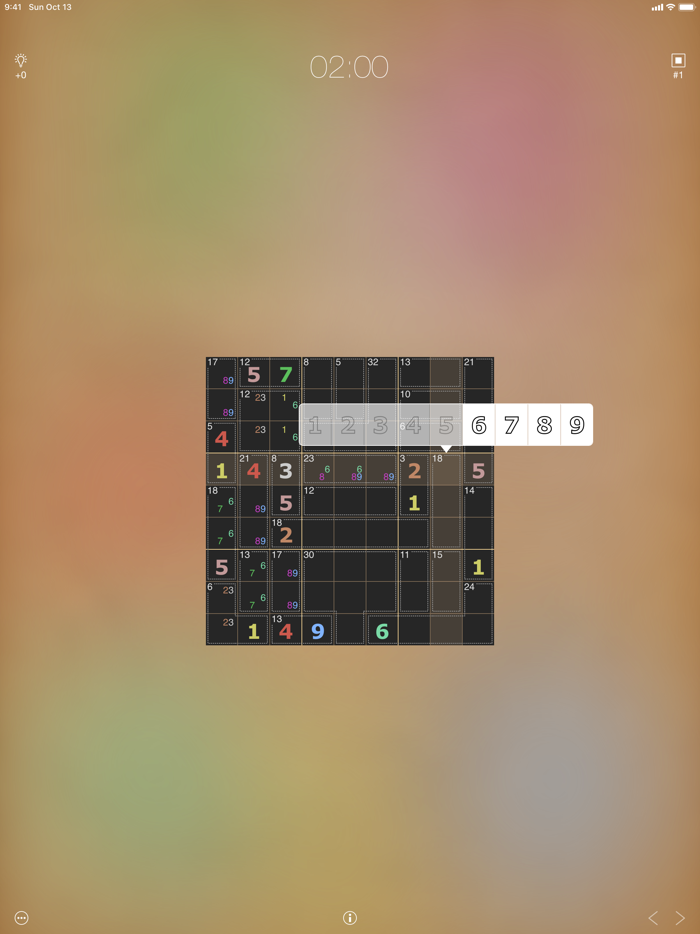 9 digits - sudoku variations