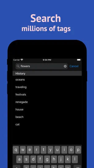 TikTags For Hashtags - Likes iPhone Ekran Görüntüsü 2