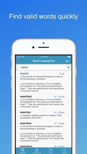Word Lookup Pro screenshot 1