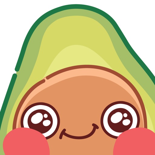 Avocado - cute stickers! icon