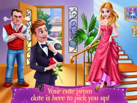Prom Queen Girl - Date Night iPad app afbeelding 1