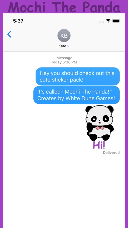 Mochi The Panda