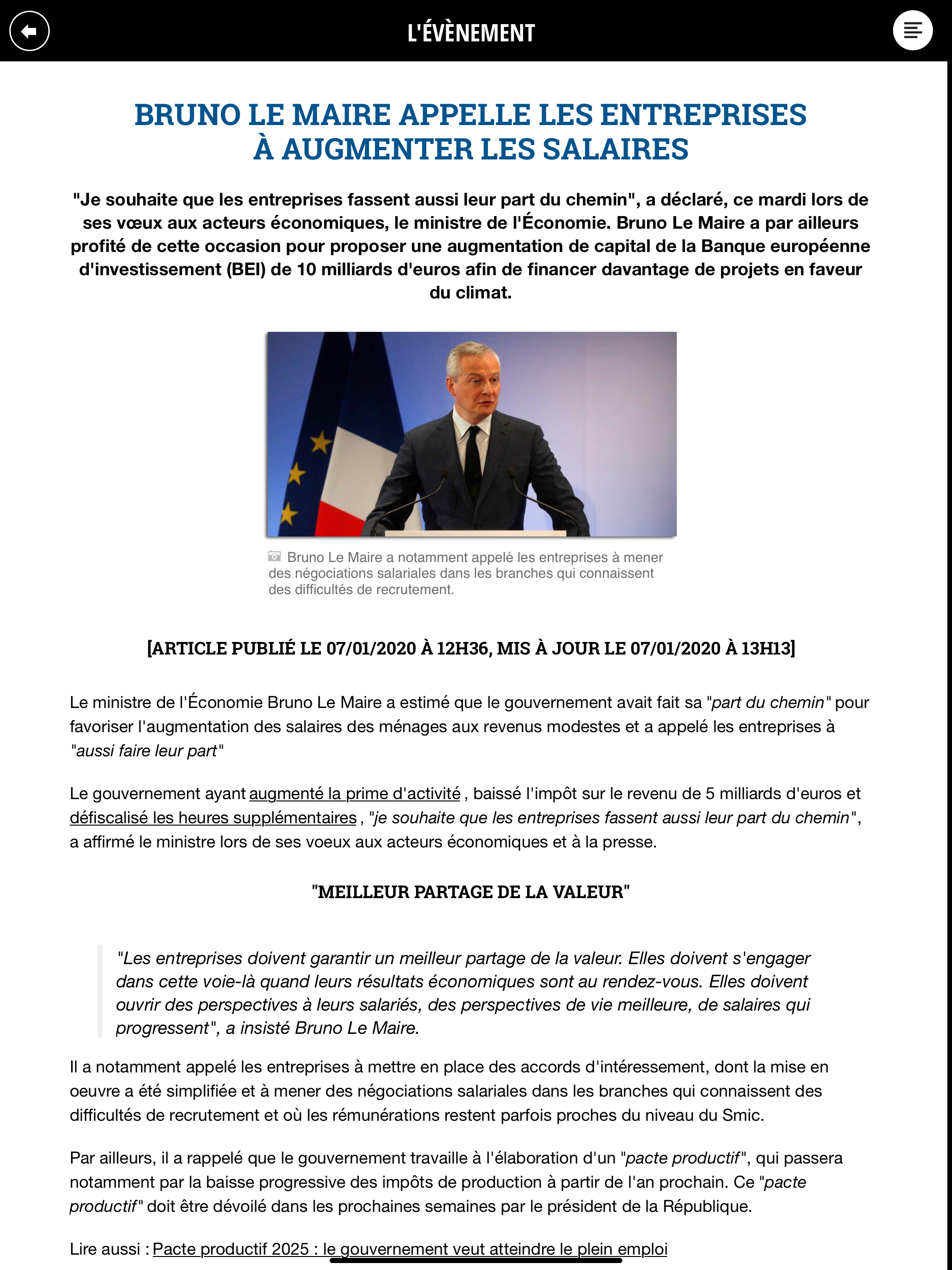 La Tribune - Kiosque Numérique screenshot 10
