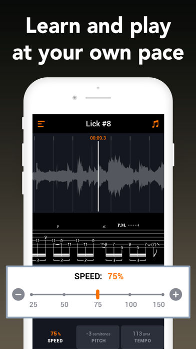 Learn and Play – Guitar Licks Screenshot