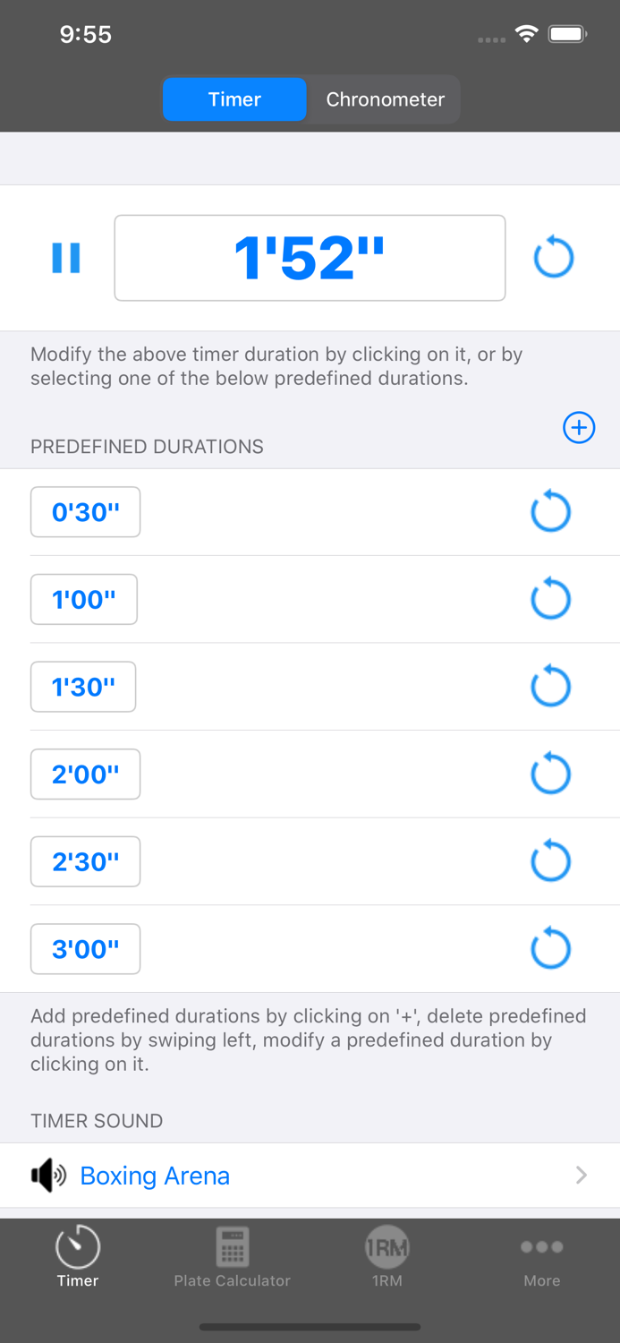 WOTools - Workout tools