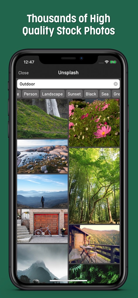 Mematic - The Meme Maker - This tool grants access to a rich image library, enabling users to search for high-quality stock photos and integrate them seamlessly into their designs.