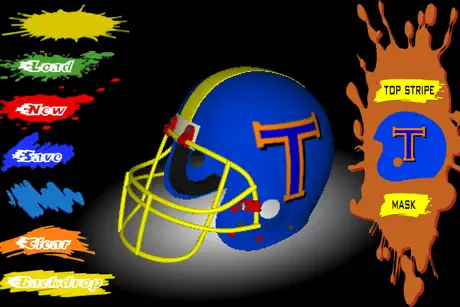 Football Helmet 3D