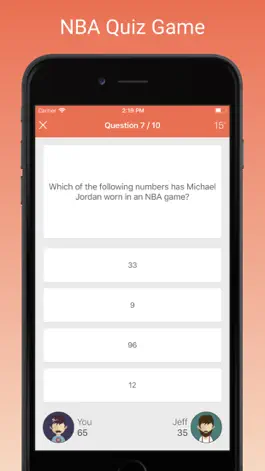Game screenshot NBA Fan Quiz mod apk