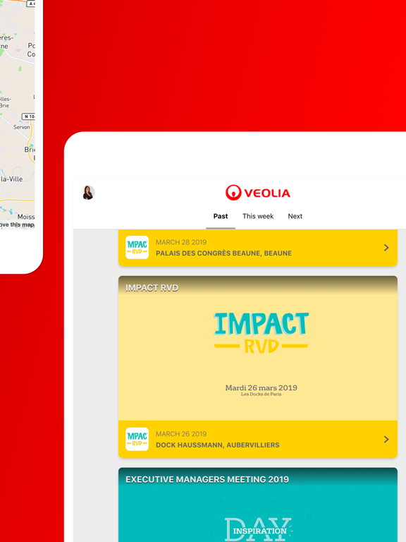 Veolia Events iPad screenshot 5 - Business app