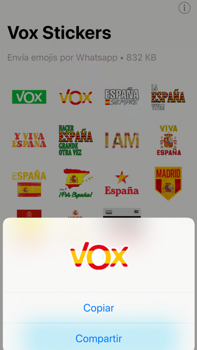 Vox Stickers screenshot 2