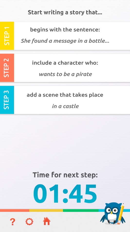 #1. Writing Challenge for Kids (iOS) Podle: Bartolome Masco Lopez