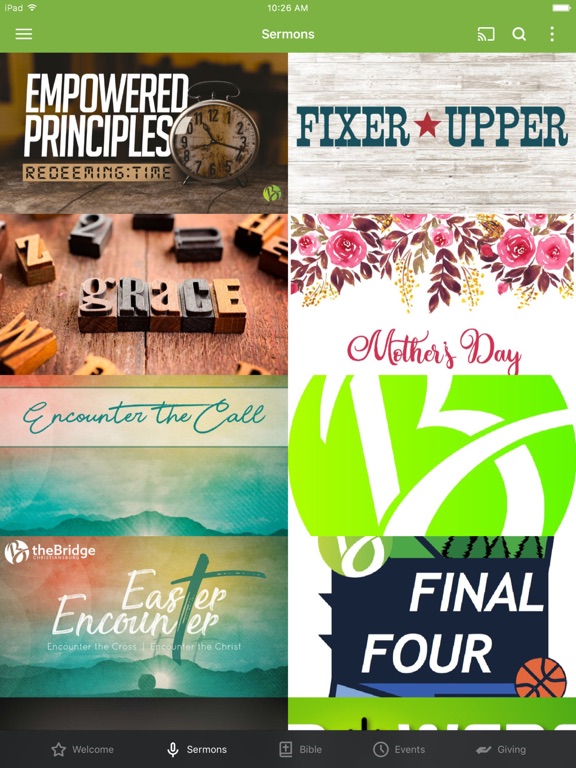 theBridge Christiansburg iPad screenshot 2 - Education app