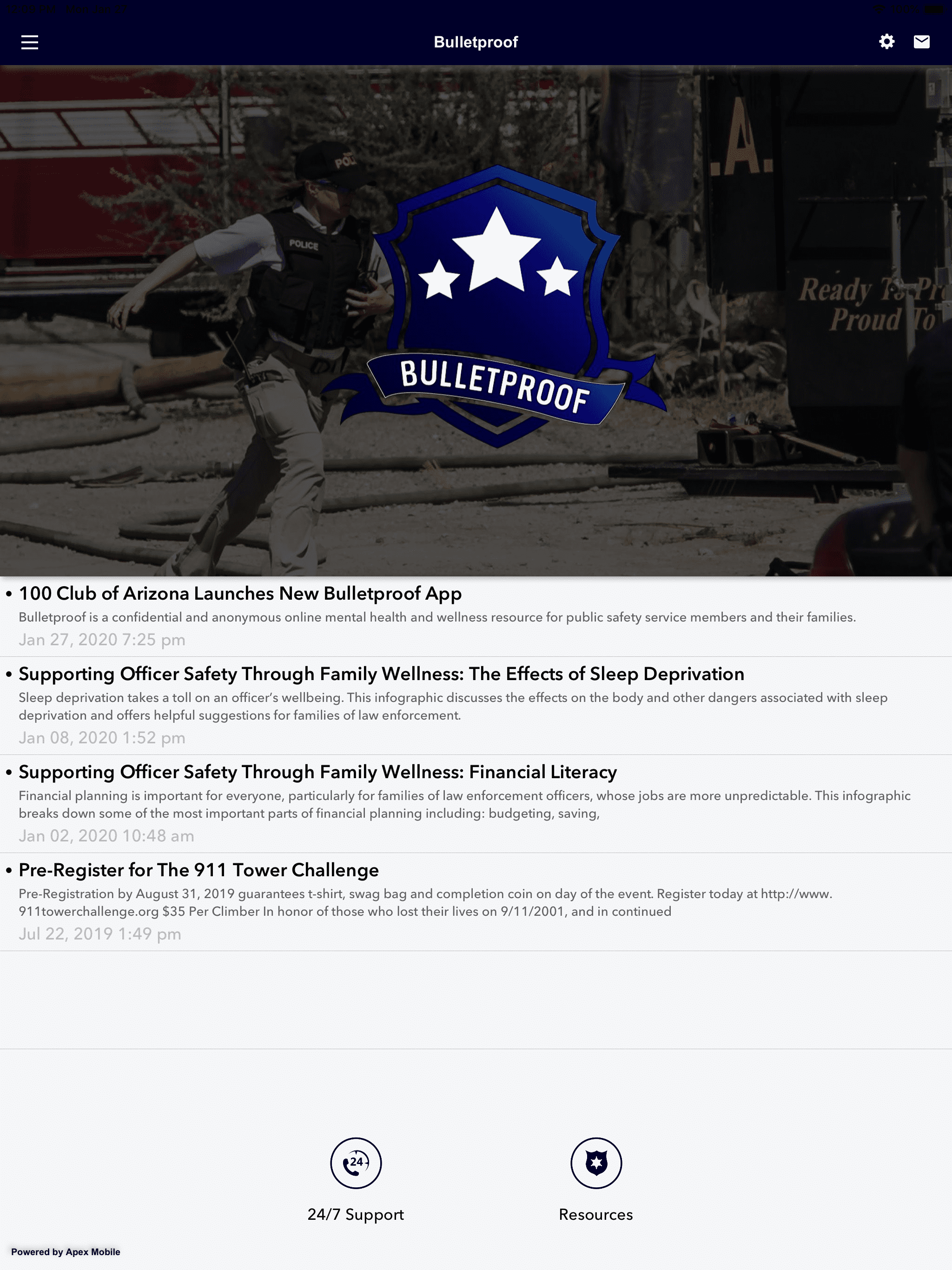 Bulletproof - 100 Club AZ