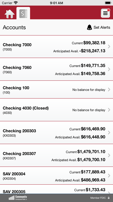 CD Bank Business Mobile Screenshot