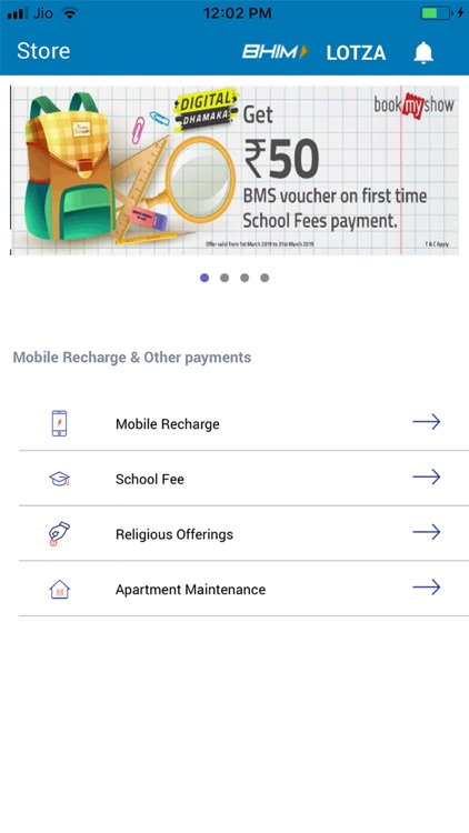 BHIM LOTZA UPI PAYMENTS APP