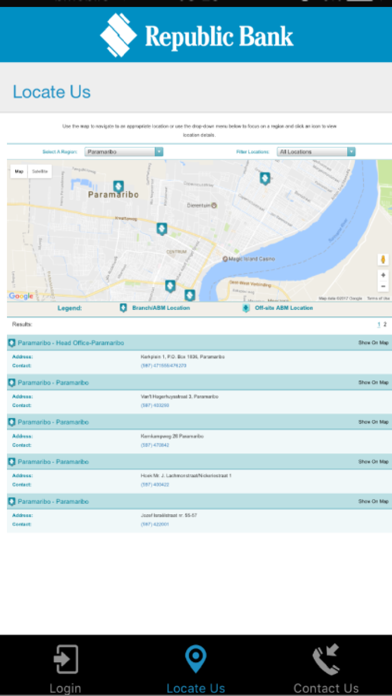 RepublicMobile Suriname Screenshot