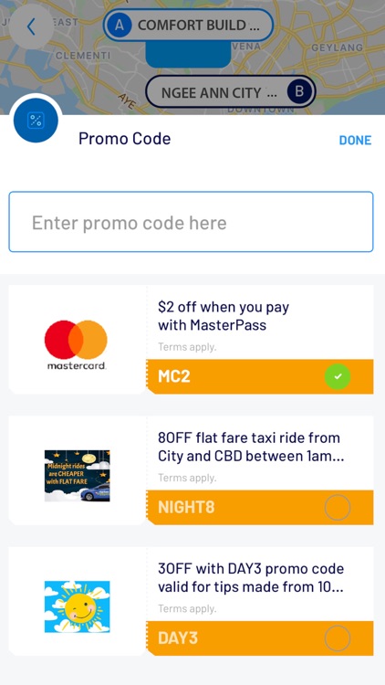 ComfortDelGro Booking App screenshot-4