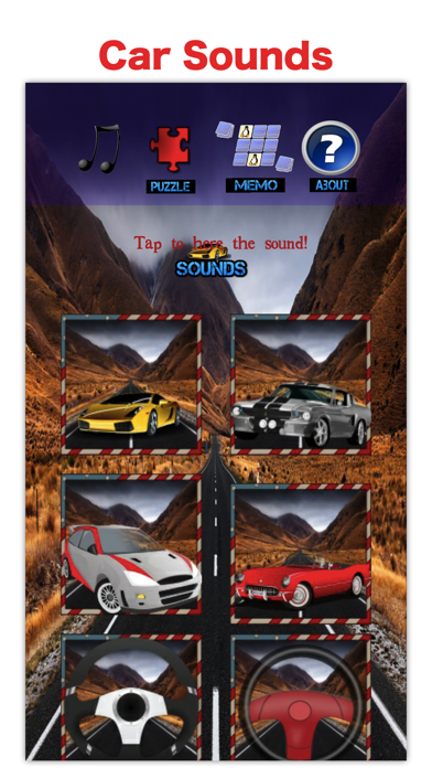 Kids Car games for boys and girls screenshot 2