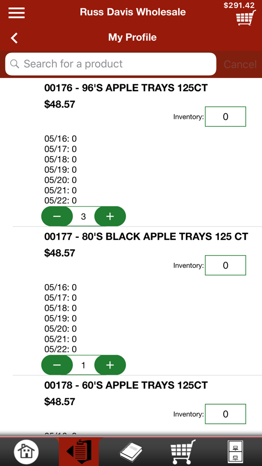 #2. Russ Davis Checkout (iOS) Podle: Produce Pro Software