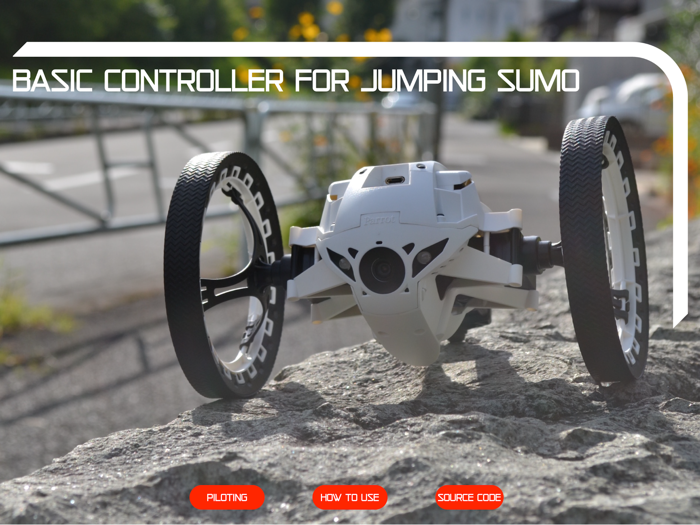 Basic Controller Jumping Sumo