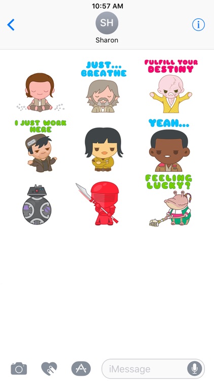 The Last Jedi Stickers