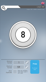 Random Number App screenshot